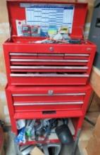 Red Toolbox with Tools