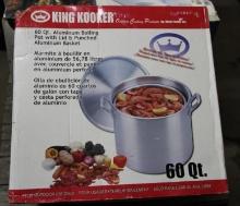 King Kooker 60 Qt. Aluminum Boiling Pot