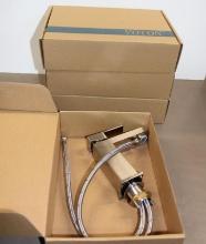 Four Stainless Voton Faucets