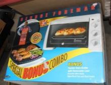 George Foreman Special Bonus Combo Grill and Toaster Oven Broiler