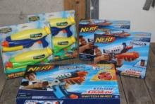 Awesome Set of Nerf and Water Warrior Toy Water Guns