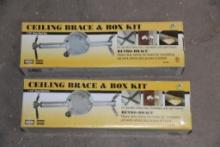 Two Ceiling Brace Box Kits