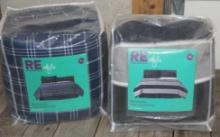 Two Reversible Twin Comforters New in Packaging