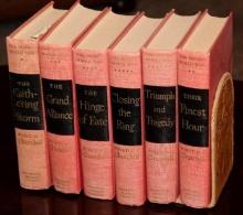 Six Volumes of The Works of Winston Churchill