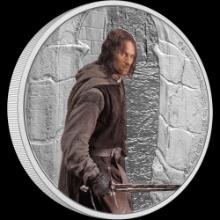 THE LORD OF THE RINGS(TM) - Aragorn 1oz Silver Coin