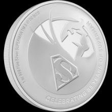 SUPERMAN(TM) 85th Anniversary 1oz Silver Coin