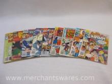 Nine Assorted Comic Books including Archie, Bayou Billy, Dick Tracey and Dennis the Menace, 13 oz