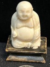 Antique Ivory Carved Buddha