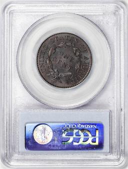 1816 Coronet Head Large Cent Coin PCGS MS62BN