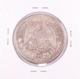 1908 Mexico Un Peso Silver Coin