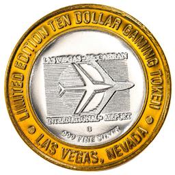 .999 Silver McCarran International Airport Las Vegas, NV $10 Limited Gaming Token