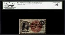 1863 Fourth Issue 15 Cents Fractional Currency Note Fr.1271 Legacy Extremely Fine 40