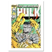 Marvel Comics "The Incredible Hulk #343" Limited Edition Giclee On Canvas