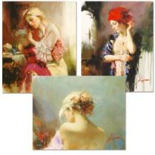 Pino (1939-2010) "Love Suite" Limited Edition Giclee on Canvas