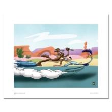 Looney Tunes "Desert Chase" Limited Edition Giclee on Paper