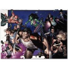 Marvel Comics "House Of M #6" Limited Edition Giclee On Canvas