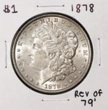 1878 Rev of 79' $1 Morgan Silver Dollar Coin