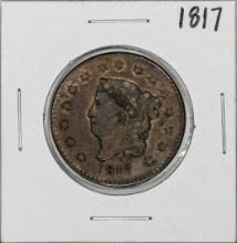 1817 Coronet Head Large Cent Coin
