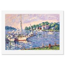 Bill Schmidt "After the Sail" Limited Edition Serigraph on Paper