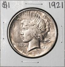 1921 $1 Peace Silver Dollar Coin