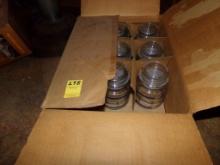 (8) Sysco 25 Year Anniversary Glass Canisters