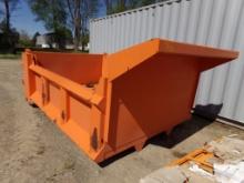 Orange 10' Steel Dump Body