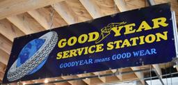 GOOD YEAR SERVICE STATION, "GOODYEAR MEANS GOOD WEAR"