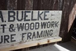 E.A. BUELKE CABINET & WOODWORK PICTURE FRAMING WOOD