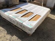 Pallet of Cedar Essentials Cedar Plank Flooring.