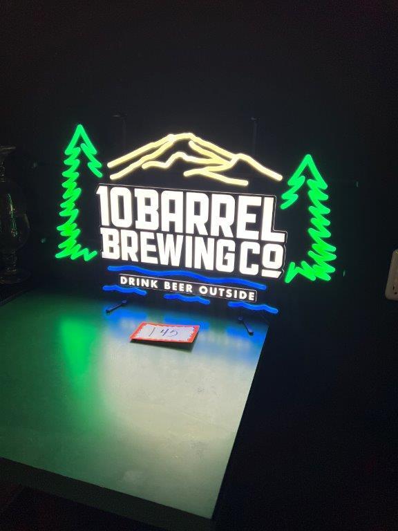 10 Barrel Brewing Co Lighted LED Sign
