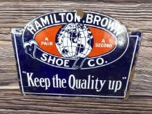 Hamilton Brown Shoe Porc. Sign
