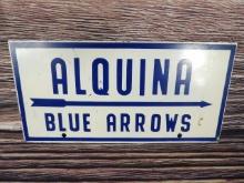 Alquina Blue Arrows Sign