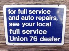 Union 76 Station Island Sign