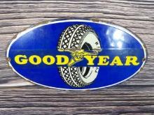 Goodyear Porc. Tire Sign