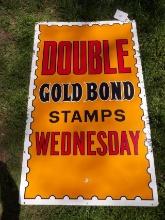 Gold Bond Stamps Sign