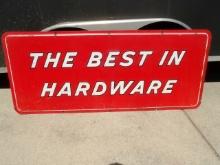 1947 Hardware Sign