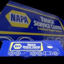 NAPA Truck Service Center Sign