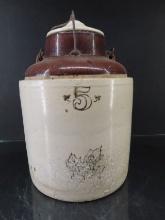Western Stoneware 5 gal Preserve Jar
