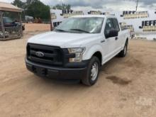 2016 FORD F-150 XL EXTENDED CAB PICKUP VIN: 1FTEX1CF1GFA56236