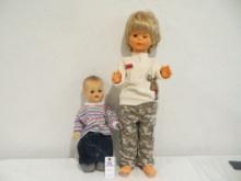 2 Toddler dolls