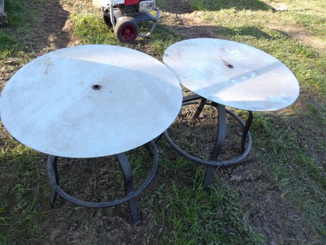 Pair Of Round Tables