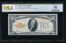 1928 $10 Gold Certificate PCGS 58