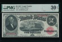 1917 $2 Legal Tender Note PMG 30EPQ