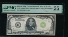 1934 $1000 St Louis FRN PMG 55