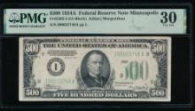 1934A $500 Minneapolis FRN PMG 30