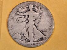 Better Date 1919-D Walking Liberty Half Dollar