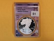 PERFECT! NGC 2020-S American Silver Eagle in Proof 70 Deep Cameo