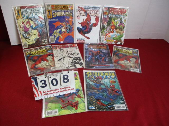 Marvel Mixed Spider Man Comic Books-Take a Look!