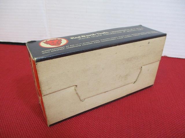 Red Devil Points Early Advertising Box