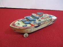 Wyandotte Toys Tin Litho Ship
